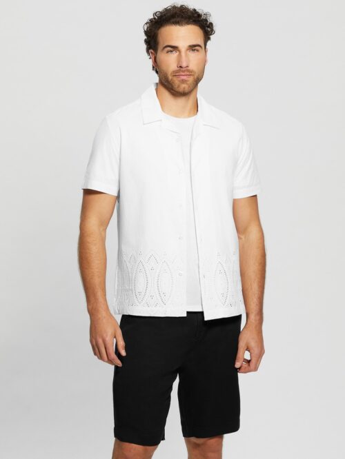 Poplin Eyelet Shirt