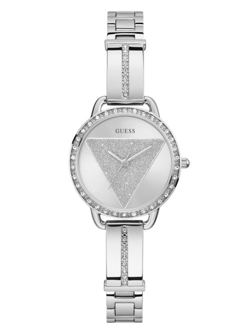 Silver Tone Analog Watch
