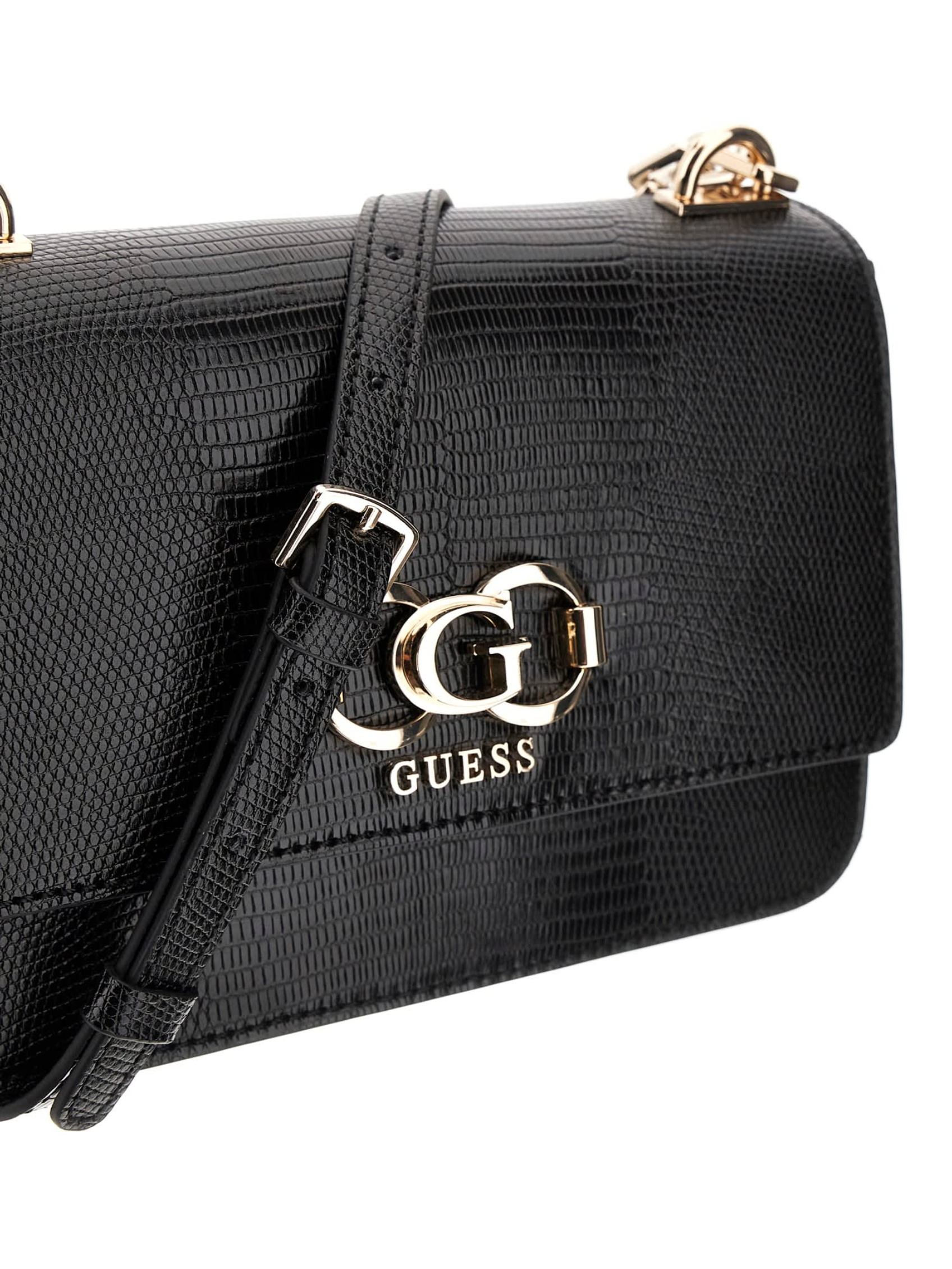 GUESS Umhängetasche Arja Luxury Satchel Black