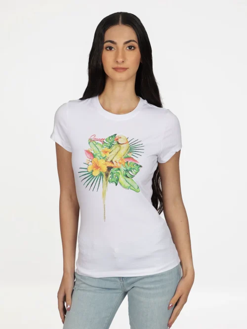 ECO Parrot Print T-Shirt