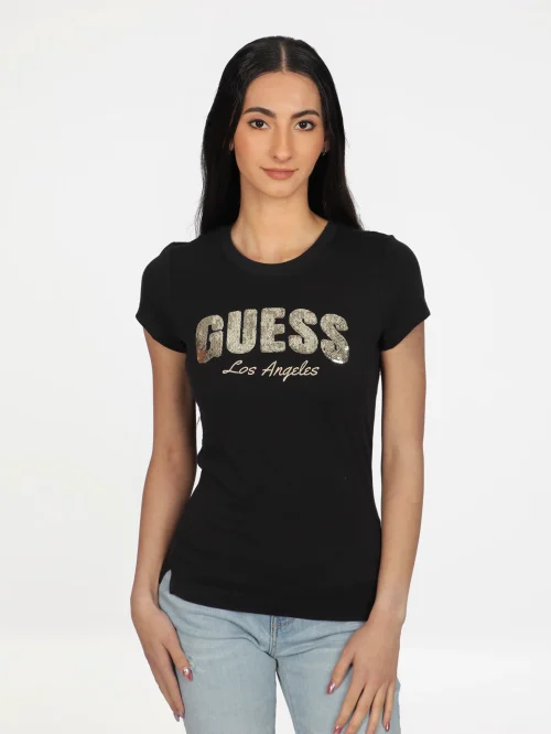 ECO Sequin Logo T-Shirt