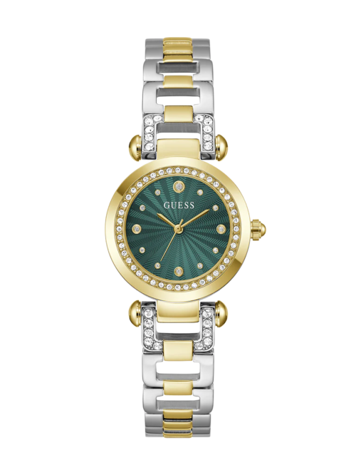 GUESS Ginger Ladies 2-Tone Gold Tone Analog Watch