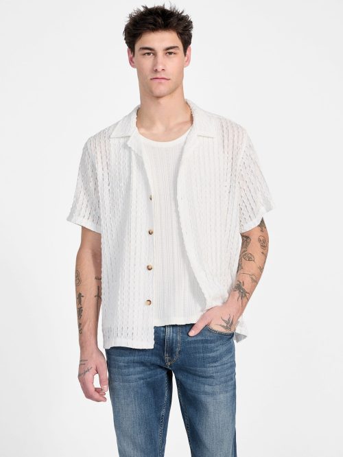 Liam Jacquard Knit Shirt
