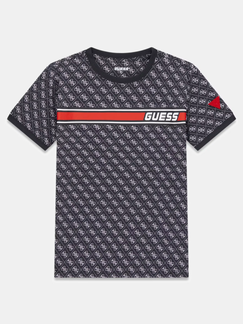 4G Logo Print Stretch T-Shirt (7-14)