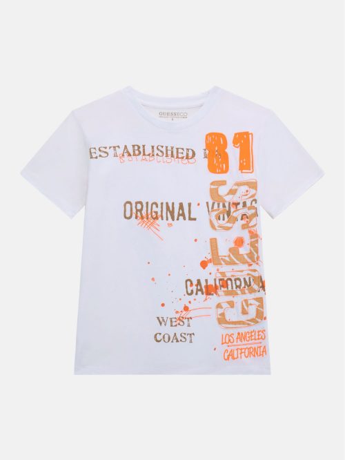 Logo Embroidery T-Shirt (7-14)