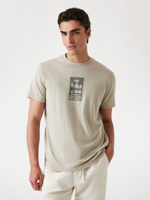 ECO Paradise Postage Oversized Back AppliquÒ T-Shirt