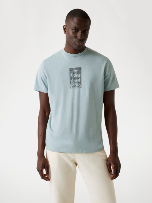 ECO Paradise Postage Oversized Back AppliquÃ’ T-Shirt