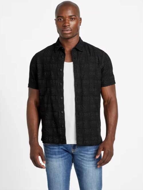 Idris Embroidered Patterned Shirt