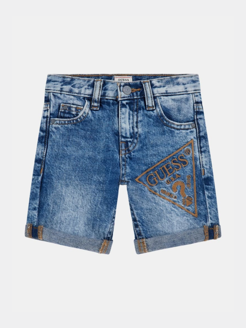 Denim Linen Shorts (2-6)