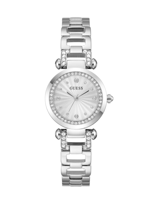 GUESS Ginger Ladies Silver Tone Analog Watch