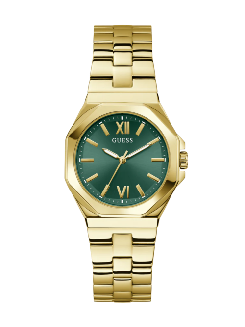GUESS Ladies Gold Tone Analog Watch