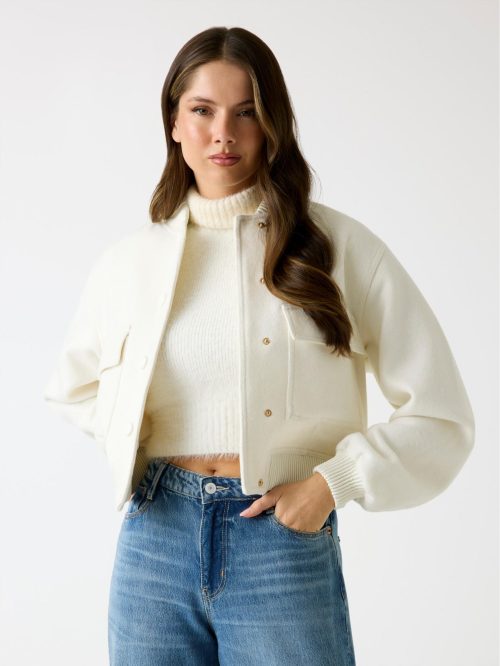 Eco Lorenza Wool-Blend Jacket